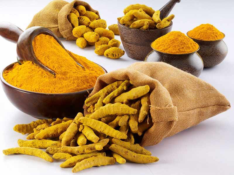 خواص زردچوبه برای پوست